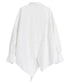 Asymmetric Hem Volume Sleeve Shirt